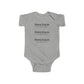 Infant "History Repeats" Bodysuit - Onesie