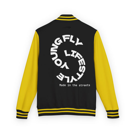 YFL Letterman Jacket - 'Made in the Streets' Varsity Jacket