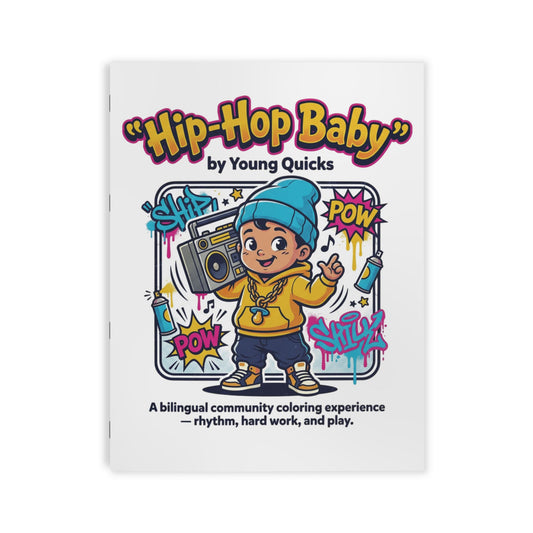 Hip-Hop Baby Coloring Book by Young Quicks