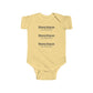 Infant "History Repeats" Bodysuit - Onesie
