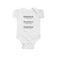 Infant "History Repeats" Bodysuit - Onesie
