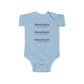 Infant "History Repeats" Bodysuit - Onesie